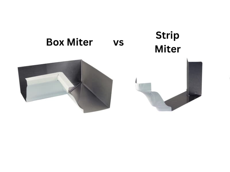 Strip Miter vs. Box Miter